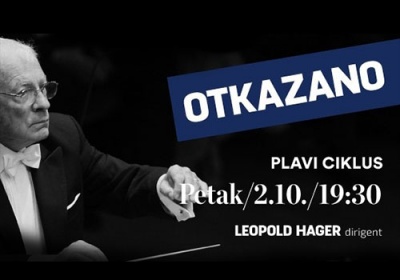 LEOPOLD HAGER, dirigent 2. listopada 2020 19:30 KD Vatroslav Lisinski