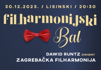 <p><strong>PHILHARMONIC BALL</strong></p>
<p><strong>DAWID RUNTZ, conductor</strong></p> 30. December 2023 20:30 Lisinski Hall
