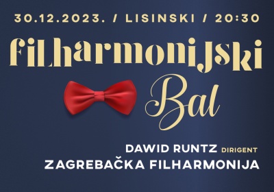 <p><strong>PHILHARMONIC BALL</strong></p>
<p><strong>DAWID RUNTZ, conductor</strong></p> 30. December 2023 20:30 Lisinski Hall