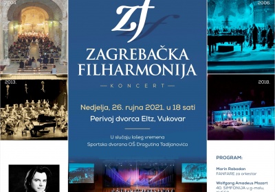 Gostovanje Zagrebačke filharmonije u Vukovaru 26.09.2021.