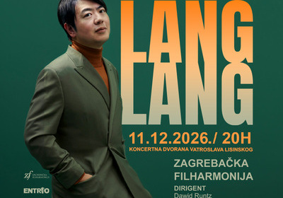 NAKON 20 GODINA: LANG LANG U HRVATSKOJ UZ ZAGREBAČKU FILHARMONIJU